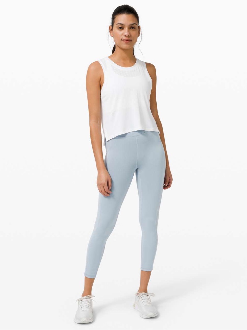 Lululemon Invigorate High-Rise Tight 25" Chambray Size 10